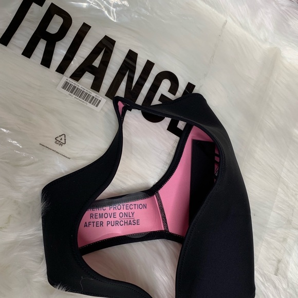 Bikini Triangl Black Neon Pink Rush Bottom - Picture 3 of 3